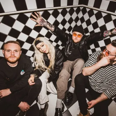 Photograph of band Lottery Winners